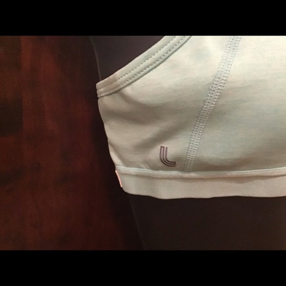 Lole “Alpine bra”, aqua splash heather, NWT, UPF - Picture 8 of 8